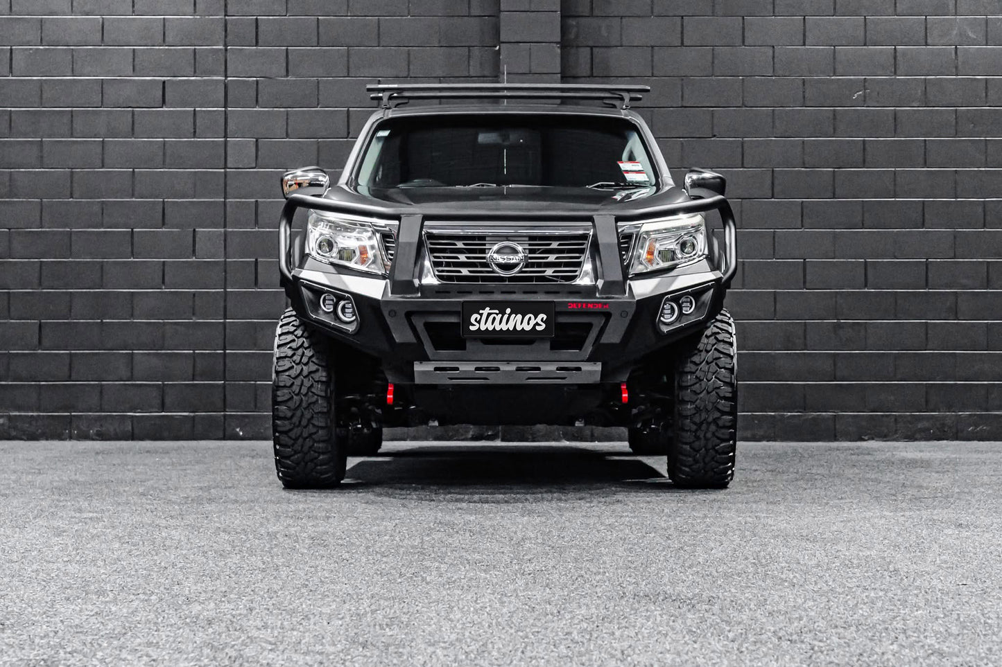 DEFENDER 4X4 Triple Loop Bull-Bar to suit 2015 – 2021 Nissan Navara