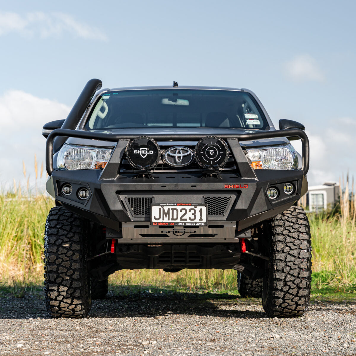 SHIELD Off-Road Triple Loop Bull-Bar – Toyota Hilux (2015-2020)