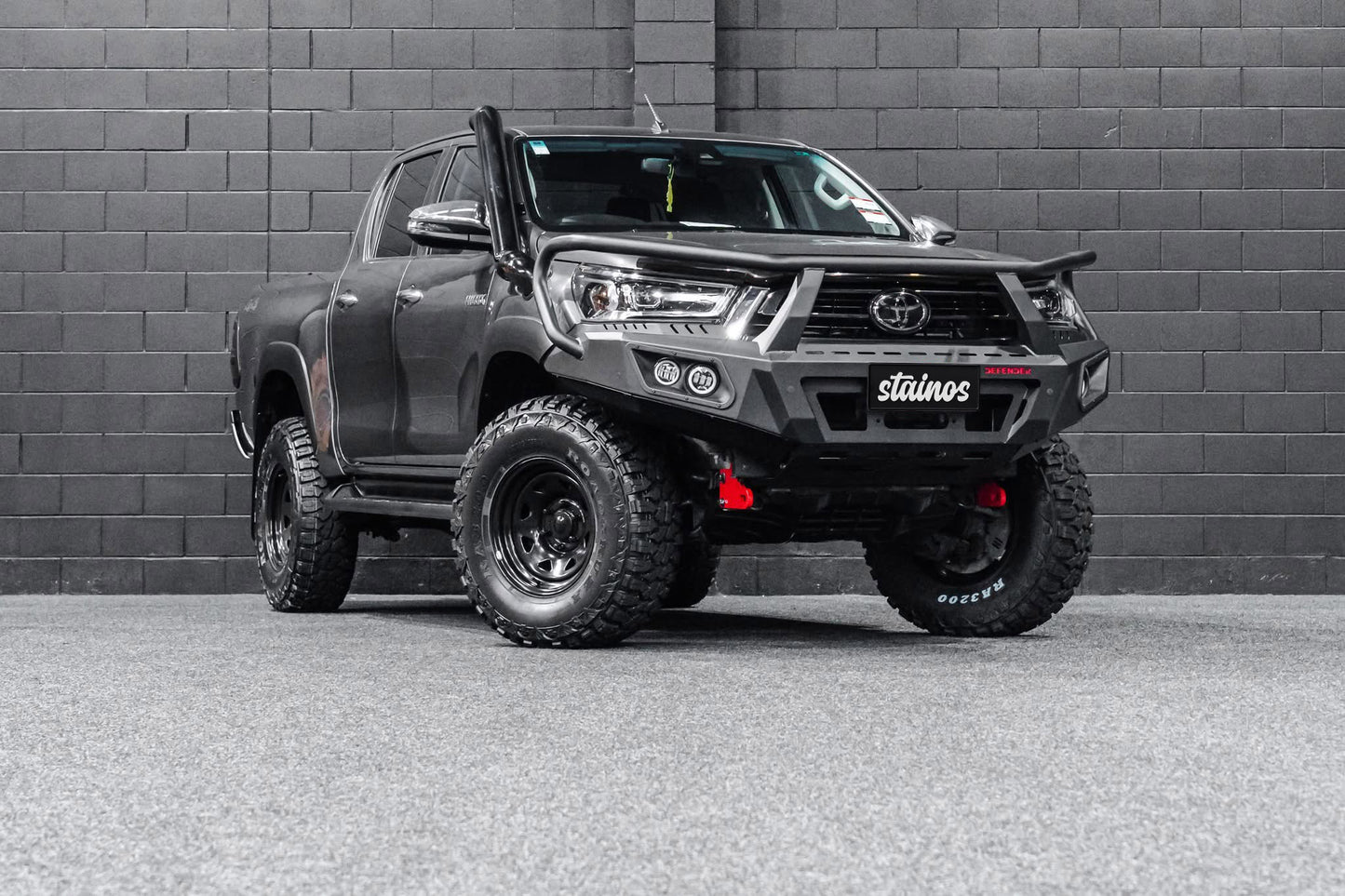 STAINOS Toyota N80 Hilux 2015+ Mid Entry Snorkel Kit