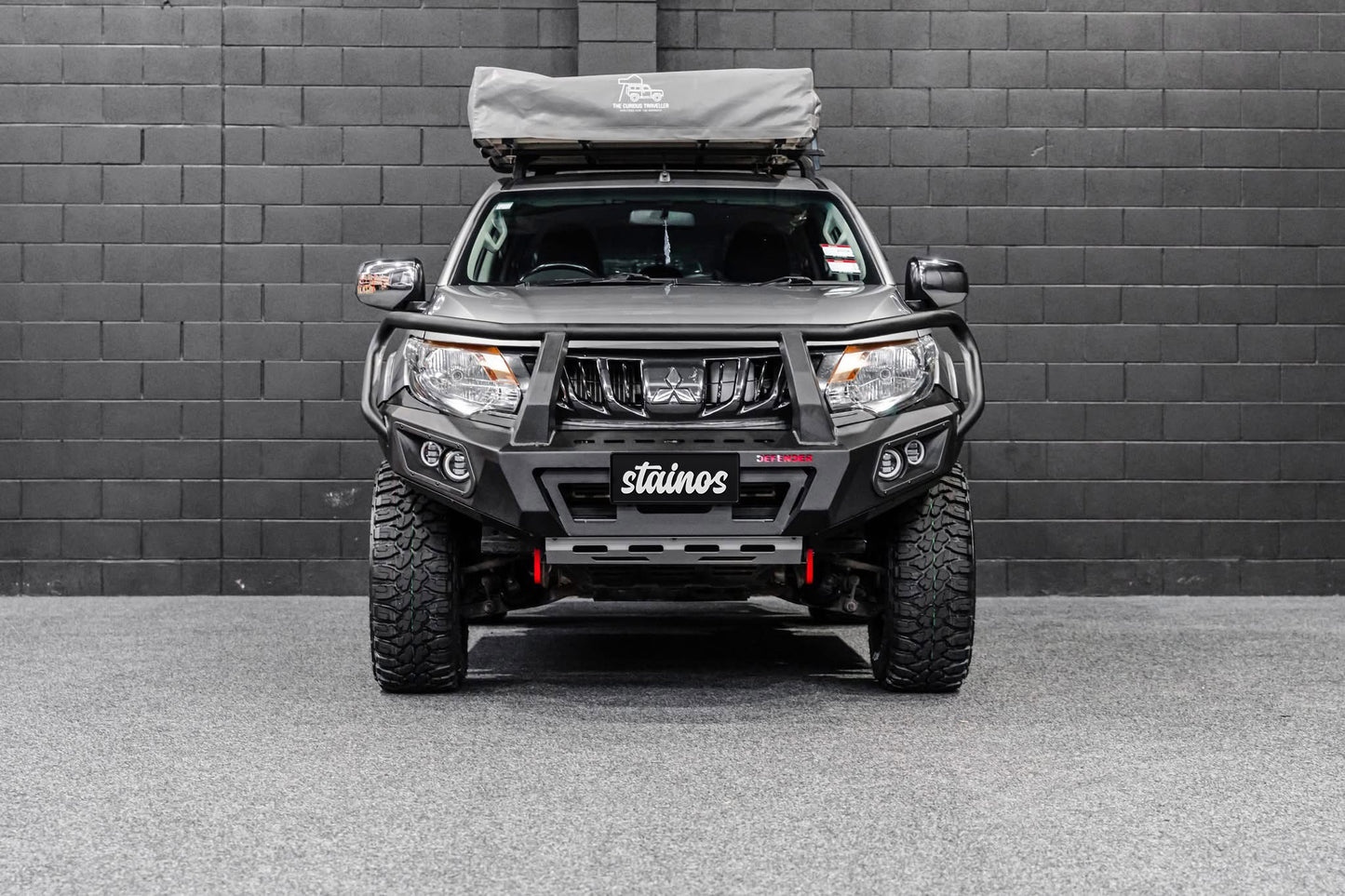DEFENDER 4X4 Triple Loop Bull-Bar to suit 2015 – 2019 Mitsubishi Triton