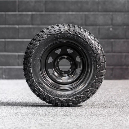265/70/R16LT Mud Tyres + 16” Steelies COMBO