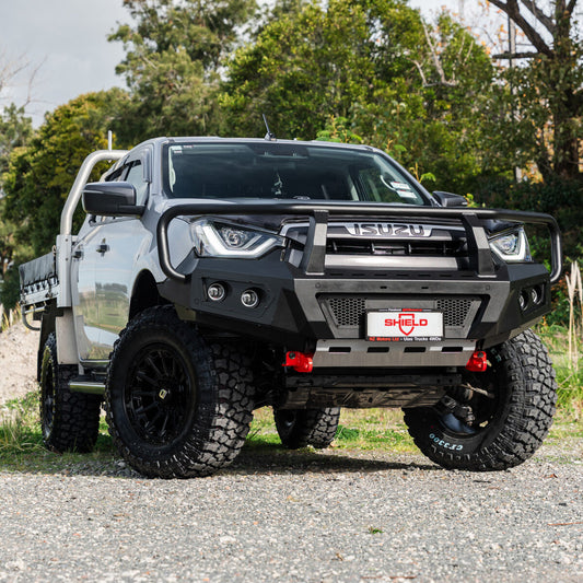 SHIELD Off-Road Triple Loop Bull-Bar – Isuzu D-Max (2021+)