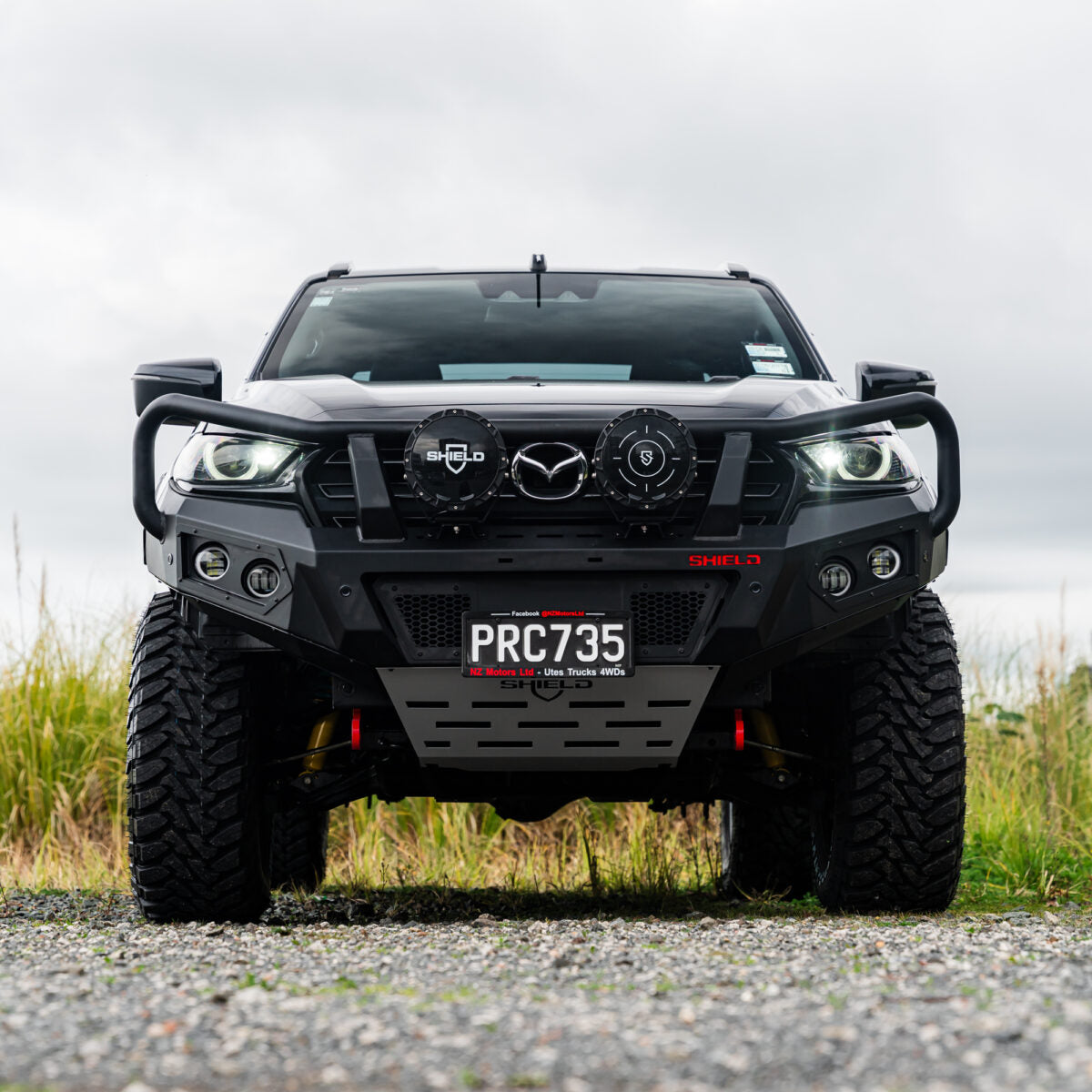 SHIELD Off-Road Triple Loop Bull-Bar – Mazda BT-50 (2021+)