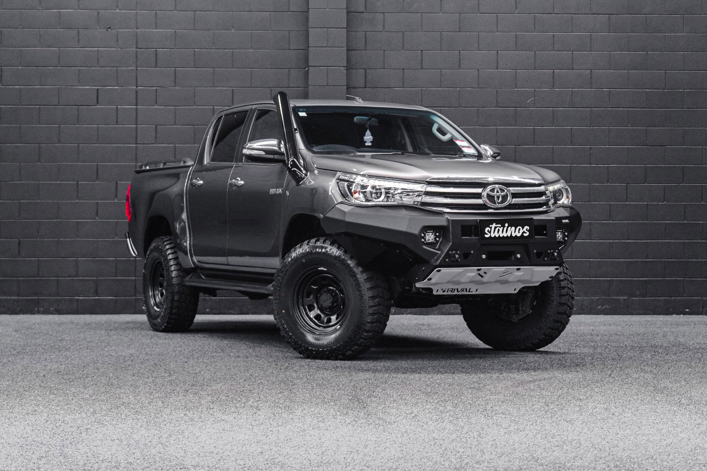 STAINOS Toyota N80 Hilux 2015+ Short Entry Snorkel Kit