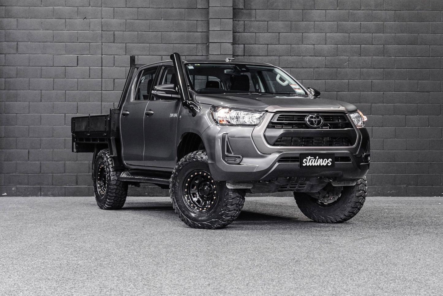 STAINOS Toyota N80 Hilux 2015+ Mid Entry Snorkel Kit