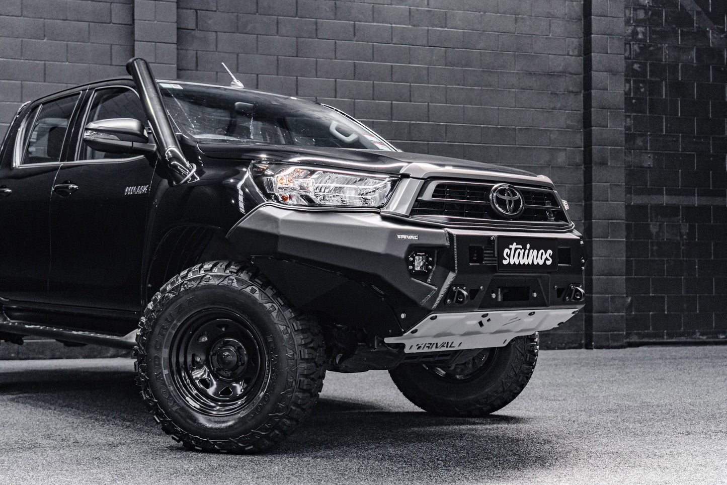 STAINOS Toyota N80 Hilux 2015+ Short Entry Snorkel Kit